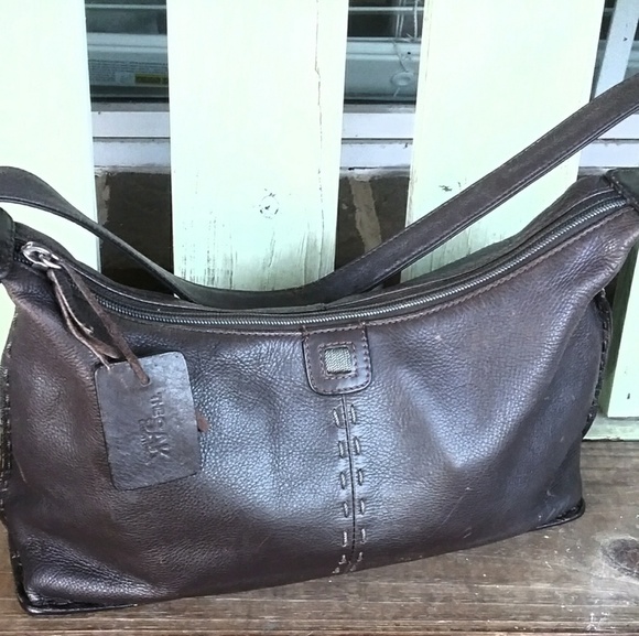 The Sak Brown Leather Purse - Picture 1 of 6